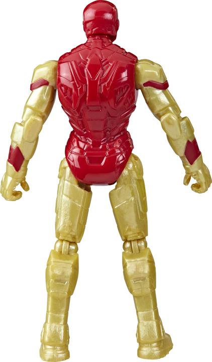Image du produit Hasbro Mech Strike Mechasaurs Iron Man, figurine de 10 cm avec accessoire d'armement