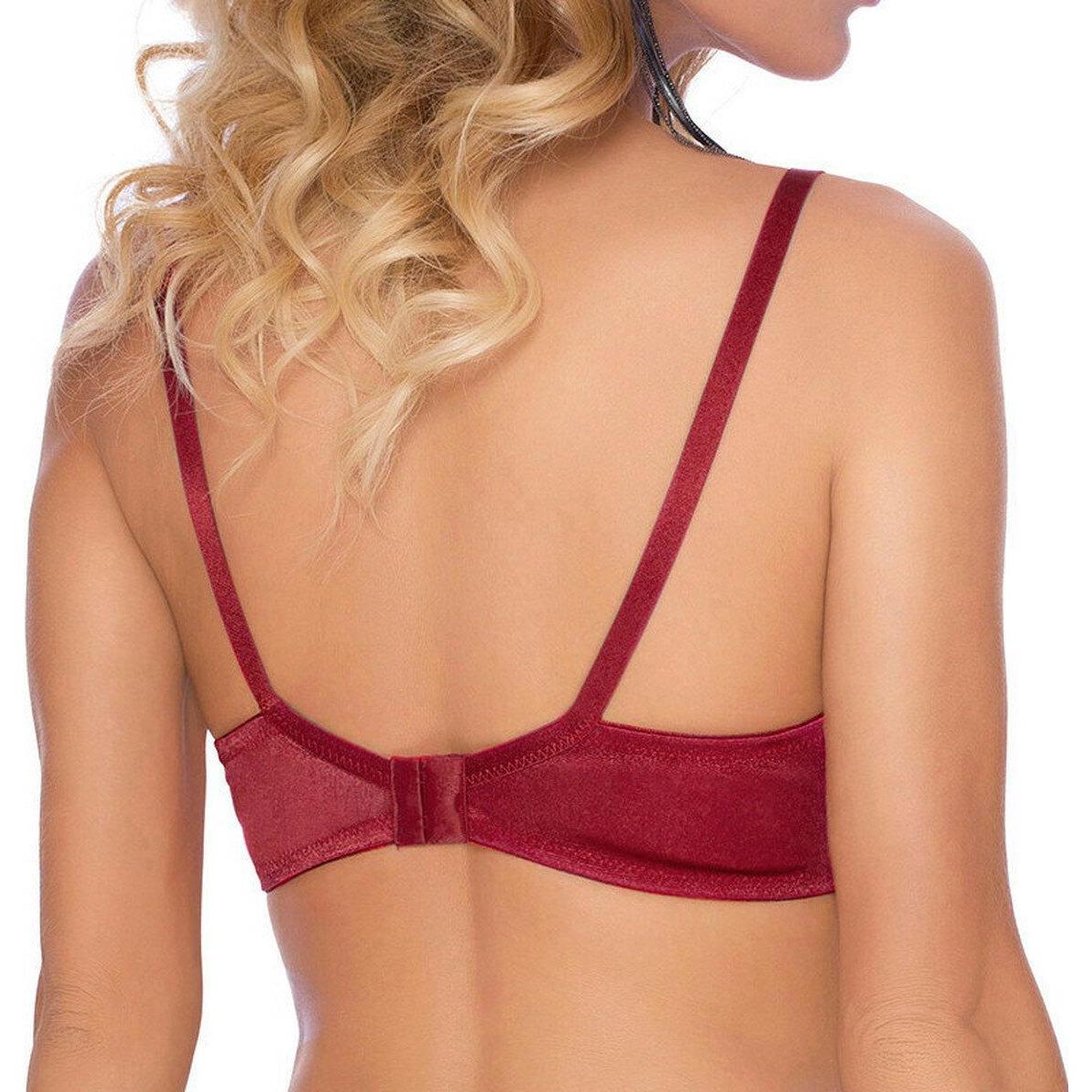 Thumbnail - Róza, BH, Mehendi soft-bra, Orange, (80 C, Einzelpack)