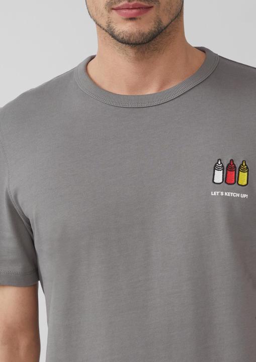 Produktbild S.Oliver T-Shirt T-Shirt mit Grill-Motiv (XXL)