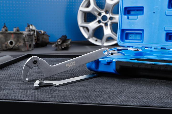 Produktbild BGS Hakenschlüssel-Satz (120 mm, 35 mm, 60 mm, 90 mm)