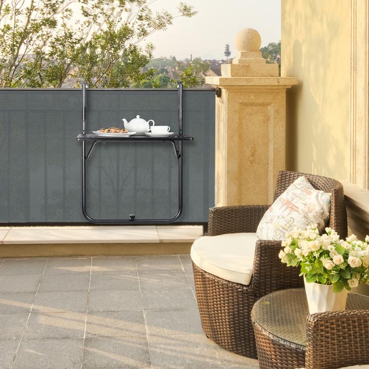 Produktbild Relaxdays Balkonhängetisch (59.50 cm)