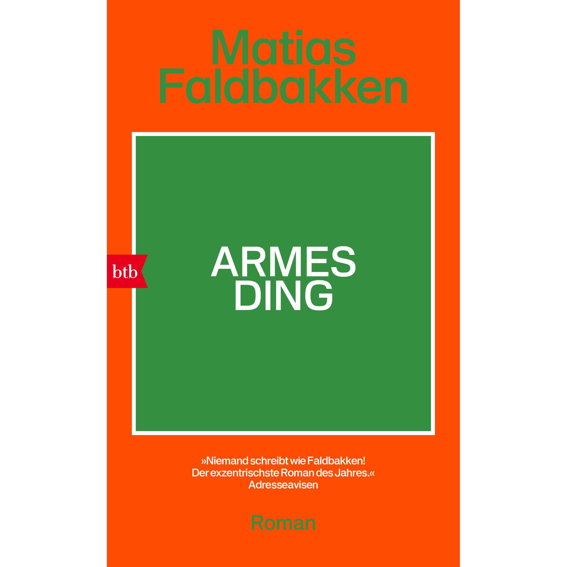 Armes Ding, Belletristik von Matias Faldbakken