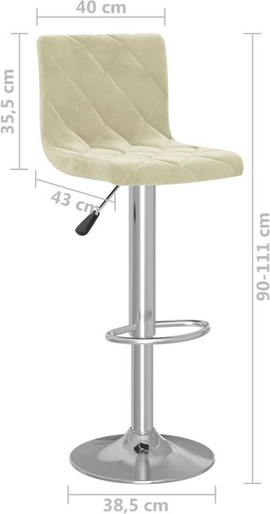 Image du produit vidaXL Barhocker