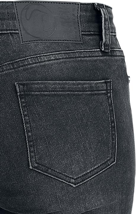 Immagine prodotto Black Premium Grace - Dunkelgraue Jeans mit Schlag (W27/L32)