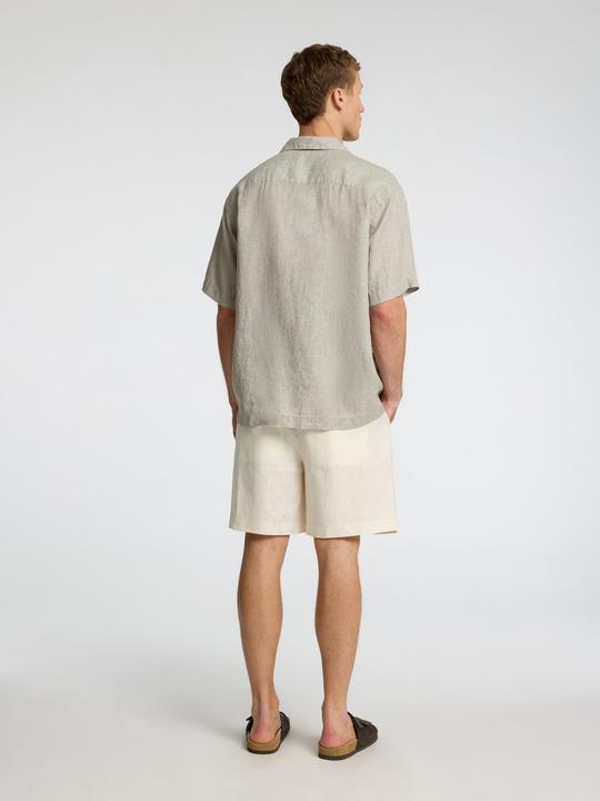 Produktbild Selected Homme 100% Leinen Kurzarmhemd (L)