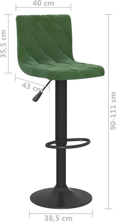 Produktbild vidaXL Barhocker