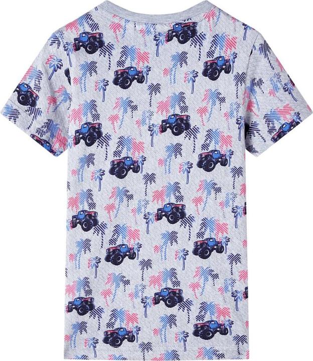 Immagine prodotto vidaXL Maglietta da bambino grigio melange 128,Materiale: 100 (128)