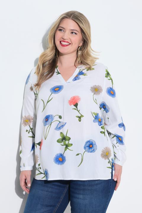 Produktbild Miamoda Tunika, Regular Fit, Blumen-Muster (44)
