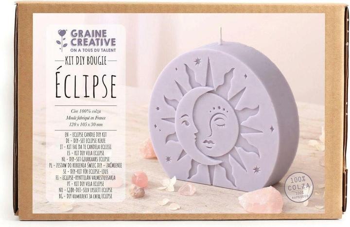 Produktbild Graine Créative Bastelset Kerzen-DIY-Set Eclipse Violett