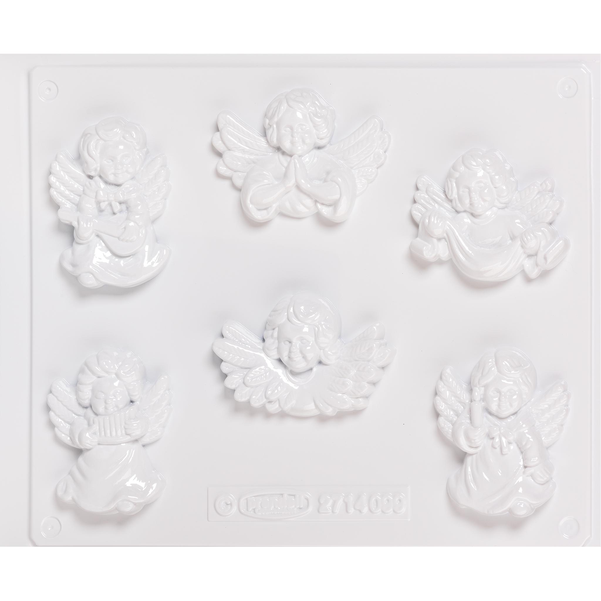 Knorr Prandell Stampo per fusione “Angeli” 50-75 mm, bianco