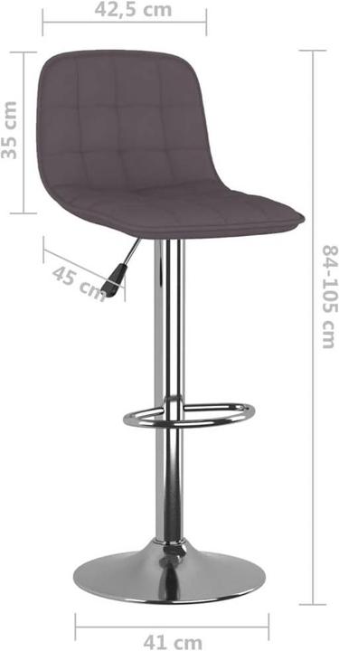 Actual product image VidaXL Bar stool