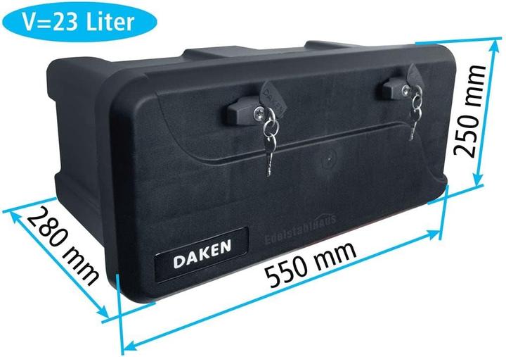 Actual product image Daken Trailer toolbox