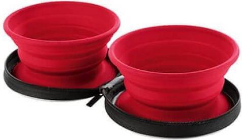 Actual product image Hunter Silicone travel bowl with bag List (0.15 l)