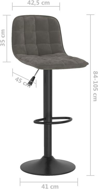 Produktbild vidaXL Barstuhl