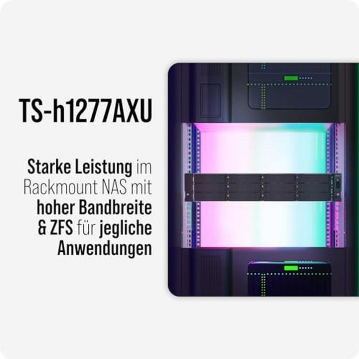 Actual product image QNAP TS-h1277AXU-RP-R5-16G (0 TB)