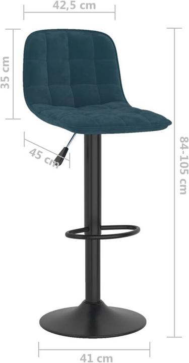 Produktbild vidaXL Barstuhl