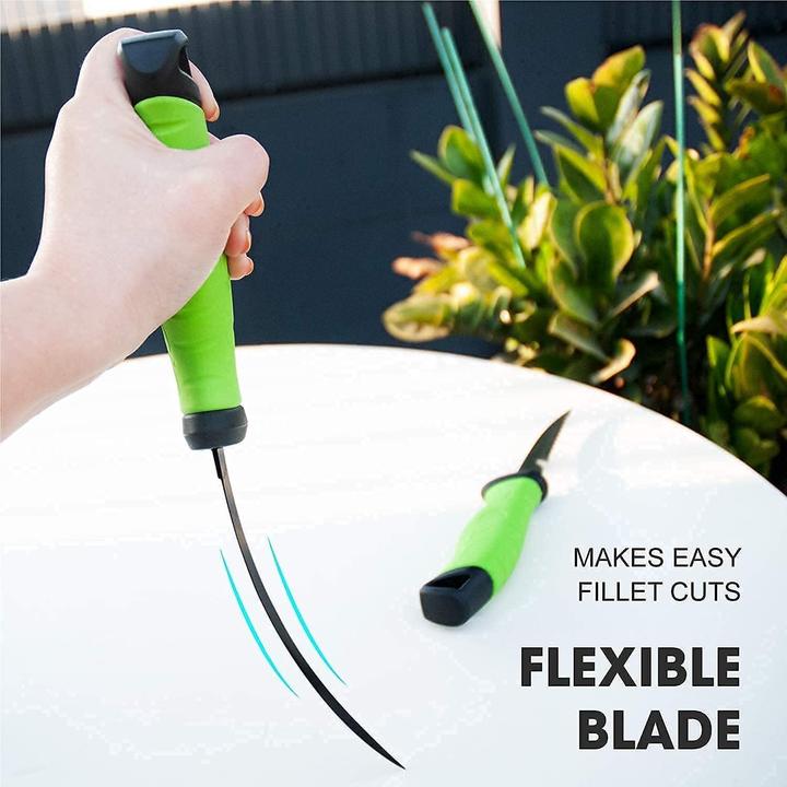Produktbild Antowin Filetiermesser Set mit Messerschärfer (17.80 cm)
