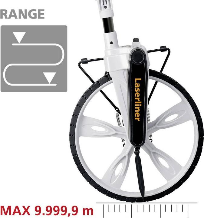 Actual product image Laserliner RollPilot S12 Messrad 999.99 m (999.99 m)