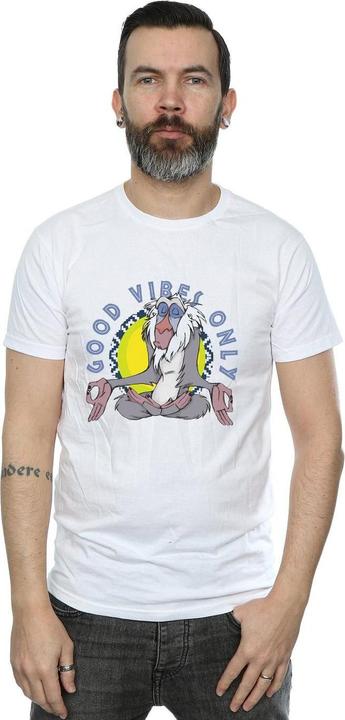 Immagine prodotto Disney The Lion King Rafiki Good Vibes Only Maglietta Uomo (XL)