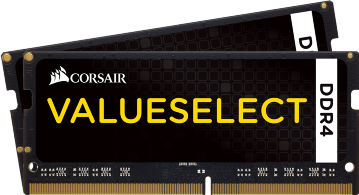 Corsair Value Select (2 x 8GB, 2133 MHz, DDR4-RAM, SO-DIMM)
