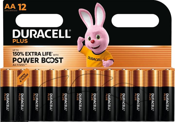 Produktbild Duracell Plus Power Boost 12x LR6 (AA) (12 Stk., AA)