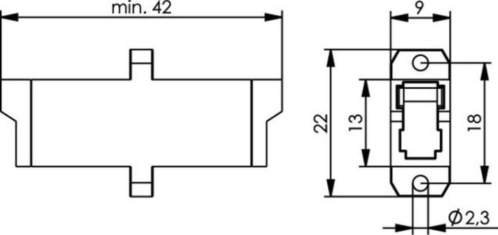Immagine prodotto Telegärtner Adattatore E2000/APC
