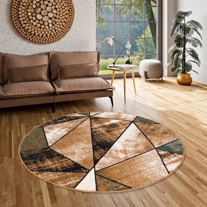 Produktbild Brilliant Designer Teppich Magic Rund (120 x 120 cm)