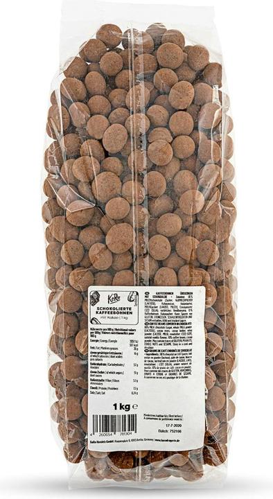 KoRo Coffee beans coated with chocolate