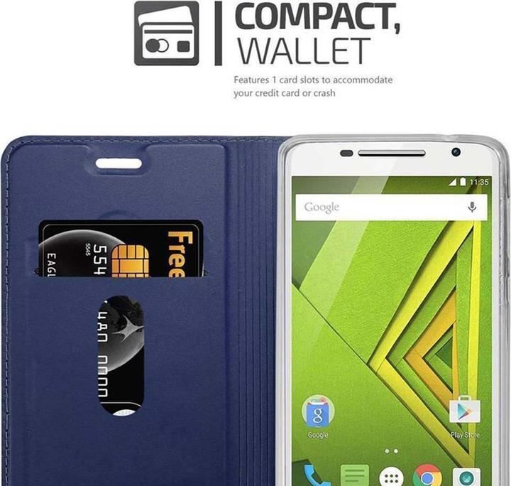 Produktbild Cadorabo Book Classy Style Cover (Motorola Moto X Play)
