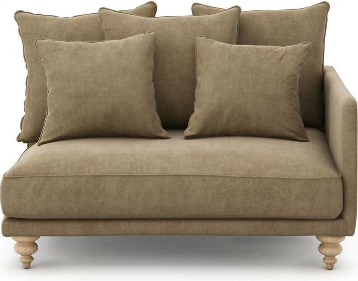 Actual product image AM.PM Lazare Velours Stonewashed (Corner sofa)