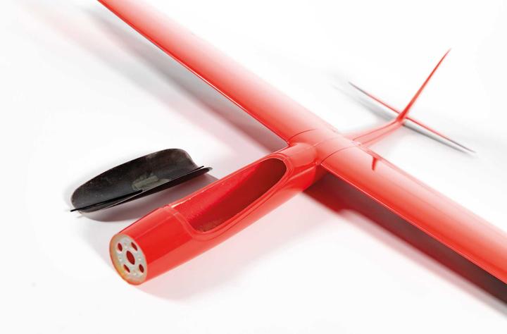 Produktbild Staufenbiel Fireblade ARF Voll-GfK, 1,5m, Rot B-Ware ohne Kleinteile, Anleitung! (Segelflugzeug)