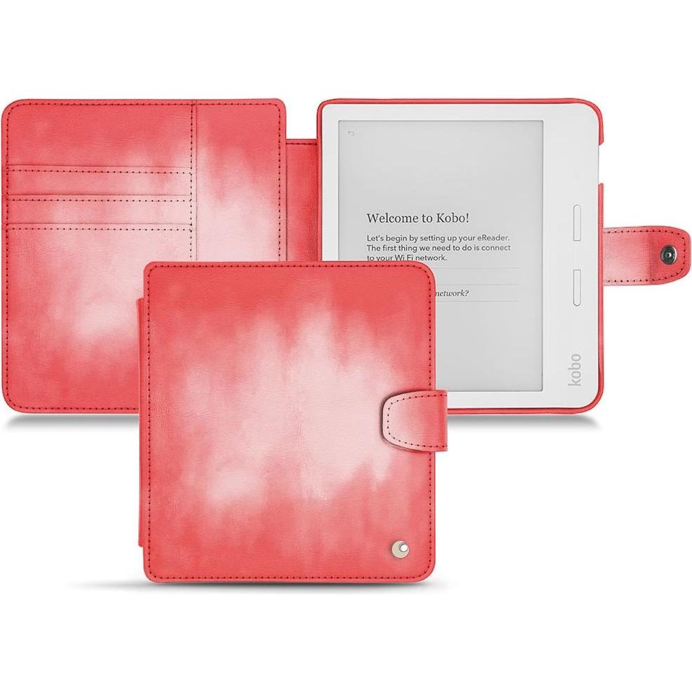 Noreve Lederschutzhülle Wallet (Libra H2O), Tablet Hülle, Rosa