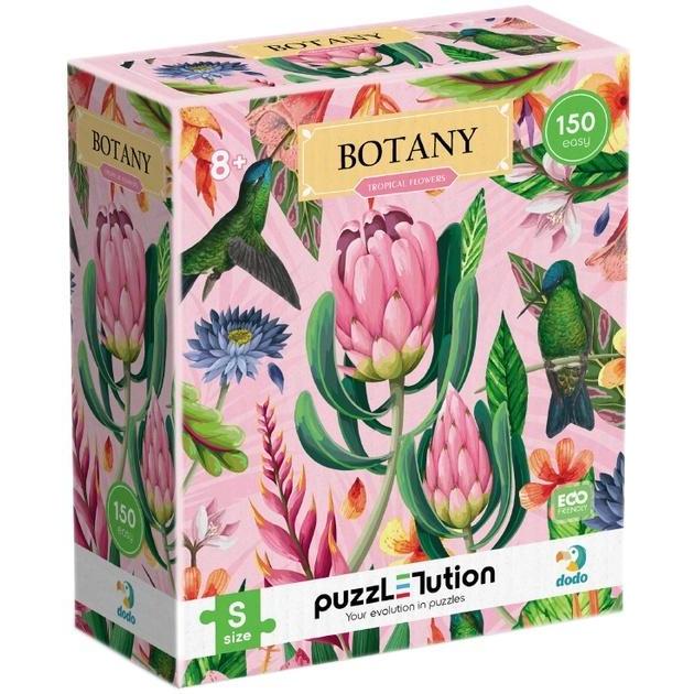 Dodo Easy-S 150 Botanik-Puzzle: Blumen (150 pezzi)