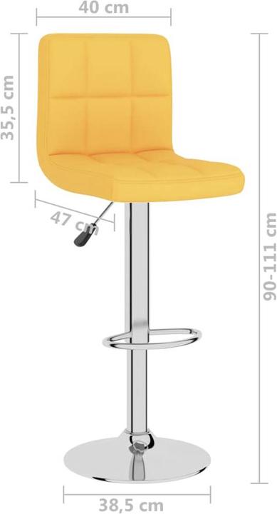 Produktbild vidaXL Barhocker