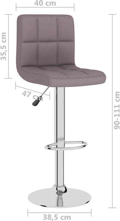 Produktbild vidaXL Barhocker