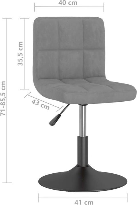 Produktbild VidaXL Barhocker