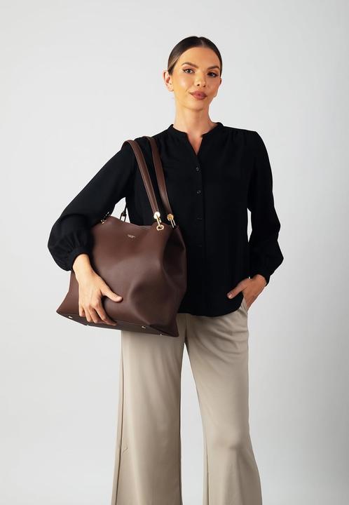 Produktbild Carlheim Skagen Stella Echt Lederen Handtas, Wasserbeständig und Funktional