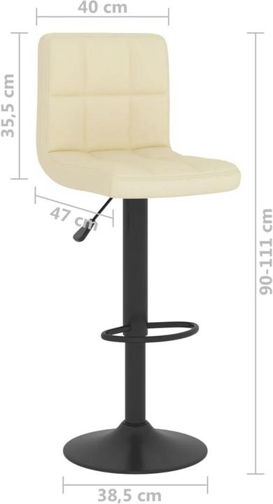 Produktbild vidaXL Barhocker