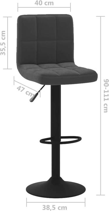 Produktbild vidaXL Barhocker