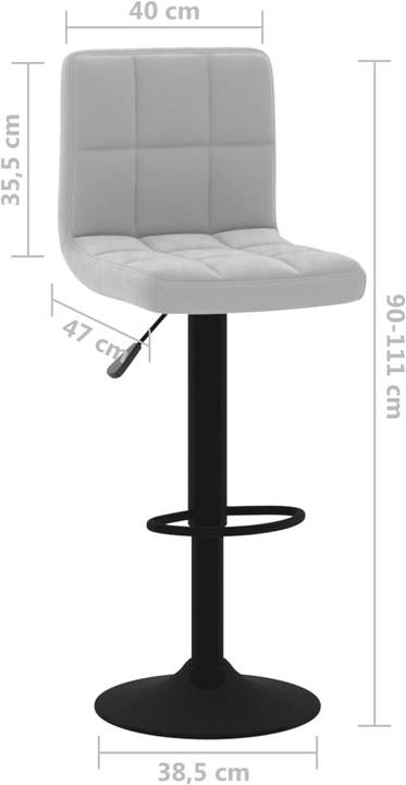 Produktbild vidaXL Barhocker