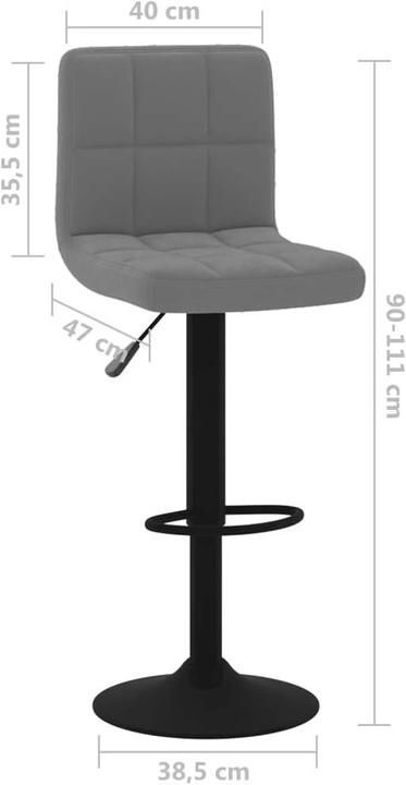 Produktbild vidaXL Barhocker