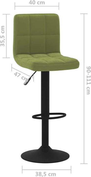 Produktbild vidaXL Barhocker