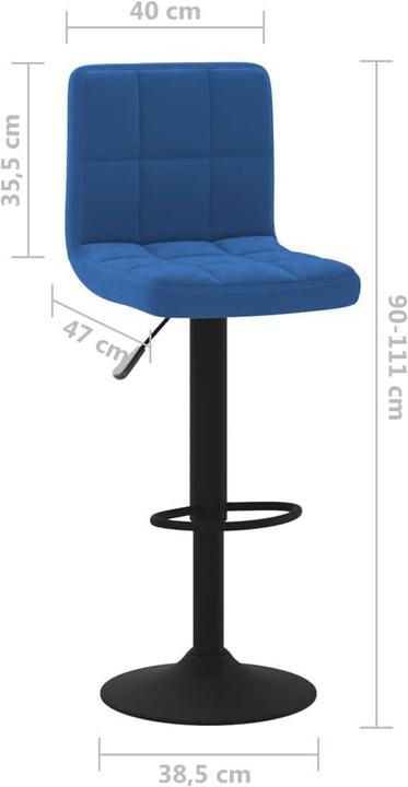 Produktbild vidaXL Barhocker