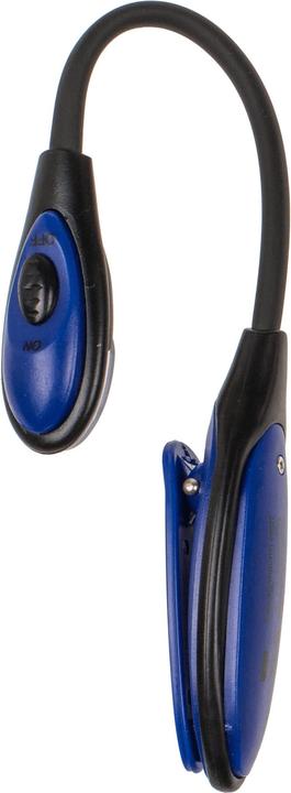 Actual product image Out of the blue LED Mini Reading Lamp with Book Clip blue