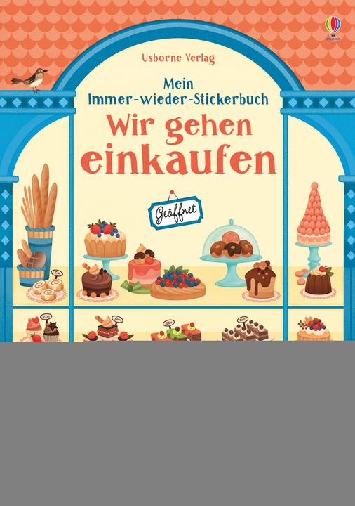Produktbild Mein Immer-wieder-Stickerbuch: Wir gehen einkaufen