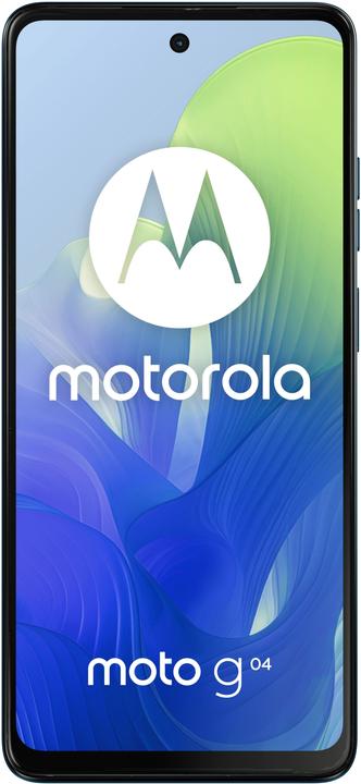 Actual product image Motorola moto g04s (64 GB, Satin Blue, 6.60", Dual SIM, 4G)