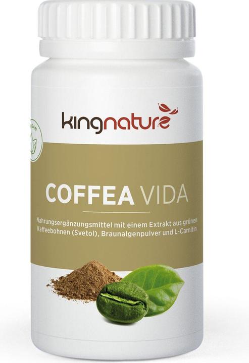 Image du produit Kingnature Capsules d'extrait de café vert (60 pièce(s), Capsules, 68 g)