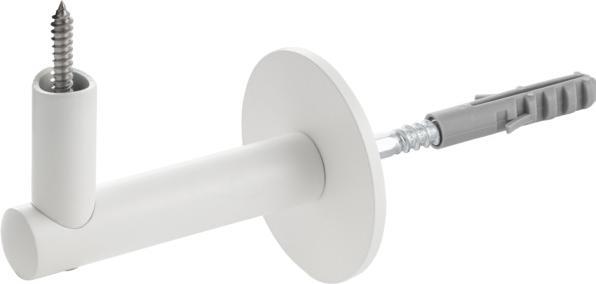 Image du produit OK-Line supports de main courante mod+AMMAqA-le 05 avec rosace plate (Acier)