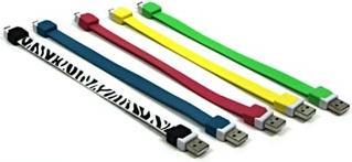 Produktbild Logo USB-Kabel USB-A - microUSB 0,25 m Rosa (0.25 m, USB 2.0)