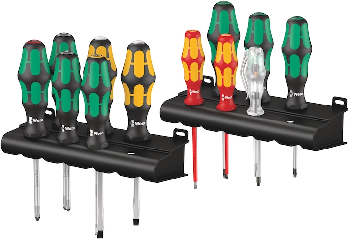 Wera Kraftform XXL 2 (Slotted screws, Torx (TX), Pozidriv cross recess (PZ), Phillipps cross recess (PH))